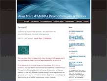 Tablet Screenshot of jmdambra.com
